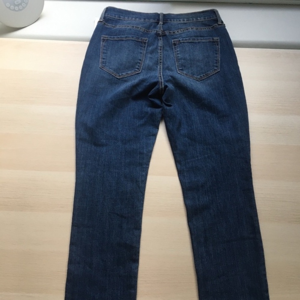 NWT Old Navy Women's Curvy Skinny Darci Mid-Rise Blue Jeans, Size 4 Regular - Picture 6 of 11